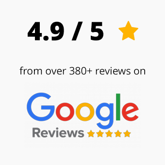380+ Google Reviews