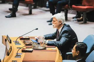 Czech President Petr Pavel at UNGA80. Photo: X.com/petrpavel
