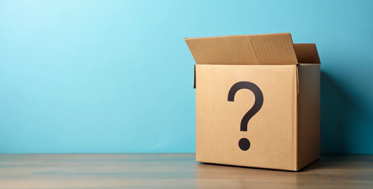 Mystery box. Photo: Shutterstock / Fadaway Creative