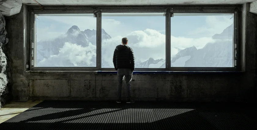 Swiss 05-2025 Jungfraujoch-Station-Eismeer-Aussicht